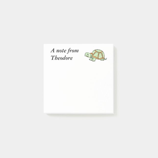 Turtle Post-it Notes (Front)