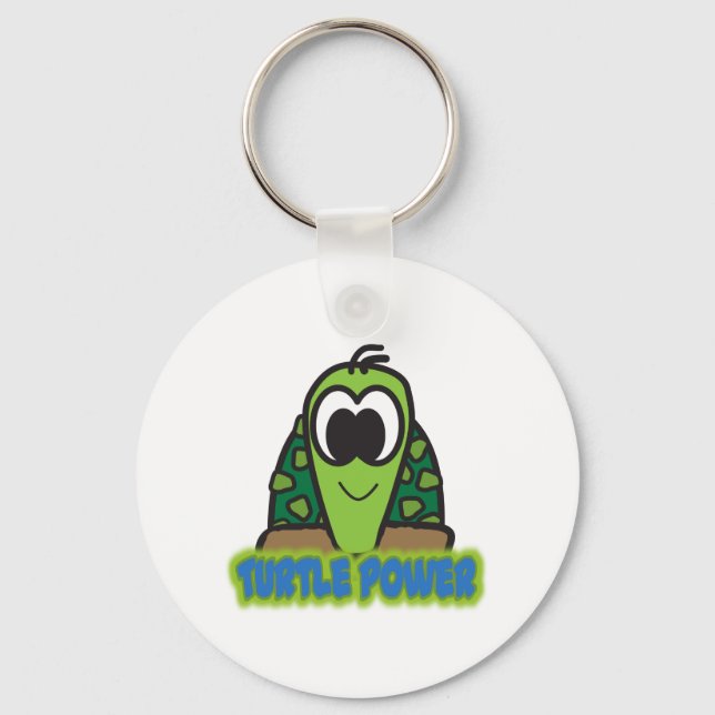 turtle power keychain (Front)