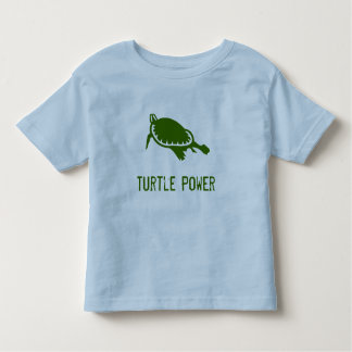 Turtle Power toddler shirt