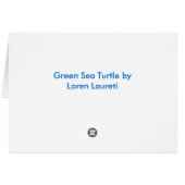 Turtle Pu'u Olai Cards (Back Horizontal)