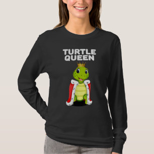 Turtle Queen Womens Turtle Lover Shirt Tortoise Pe