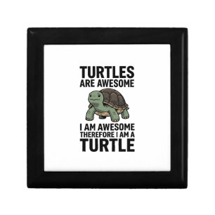 Turtle Quote Vintage Engraving Vector T-Shirt Desi Gift Box