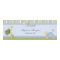 Turtle Reef and Goldfish Baby Shower Poster