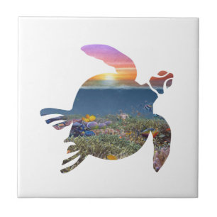 Turtle Reef Ceramic Tile