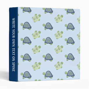 Turtle Reef Turtles Custom Avery Binder
