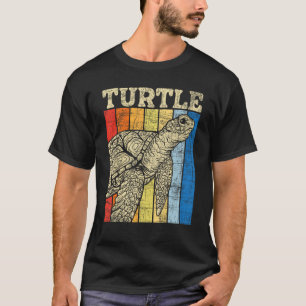 Turtle - Retro Vintage Ocean Sea Animal Wildlife Z T-Shirt