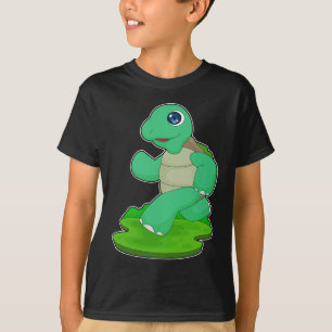 Turtle Runner Running Sports T-Shirt
