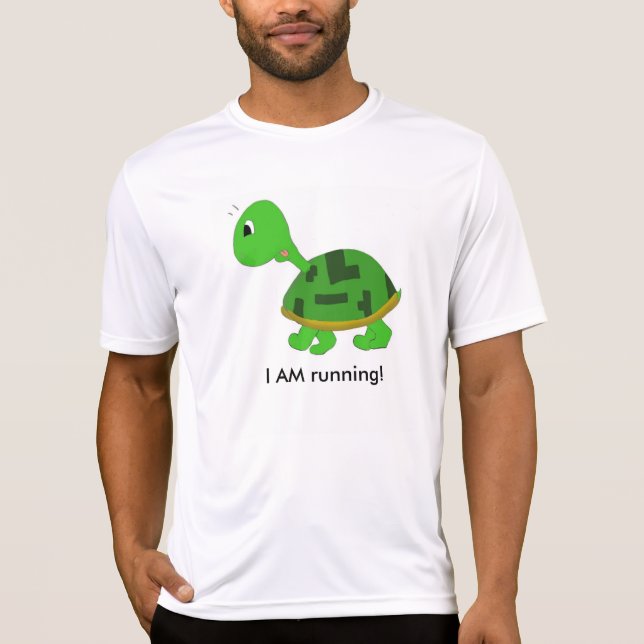 Turtle Running T-Shirt (Front)
