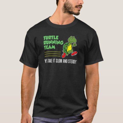 Turtle Running Team T_Shirt