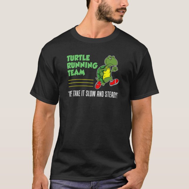 Turtle Running Team T-Shirt (Front)