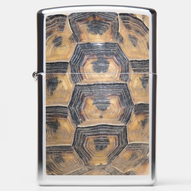 Turtle’s shell pattern zippo lighter (Front)