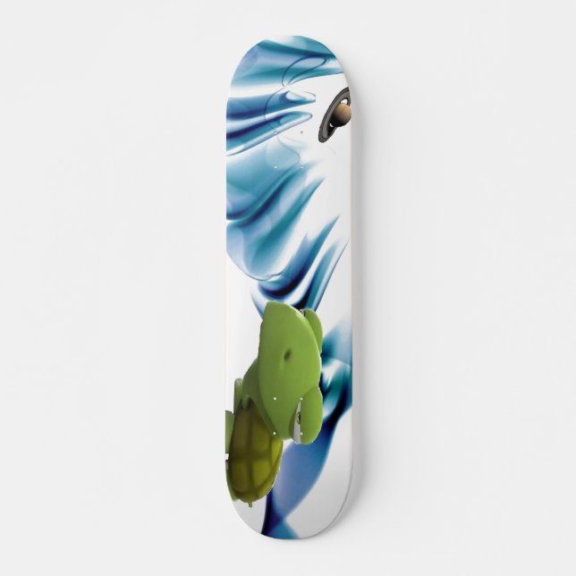 Turtle Saturn Skateboard Deck (Front)