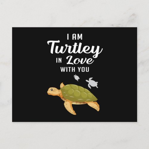 Turtle Sea Turtles Ocean Sealife Animal Gift Idea Postcard