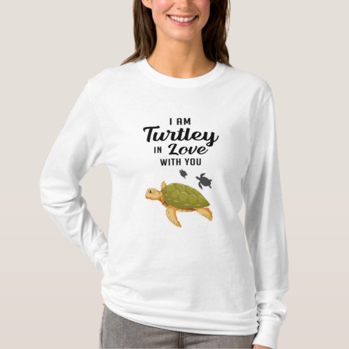 Turtle Sea Turtles Ocean Sealife Cute Animal Gift T_Shirt