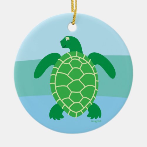 Turtle Season Customize Ornament