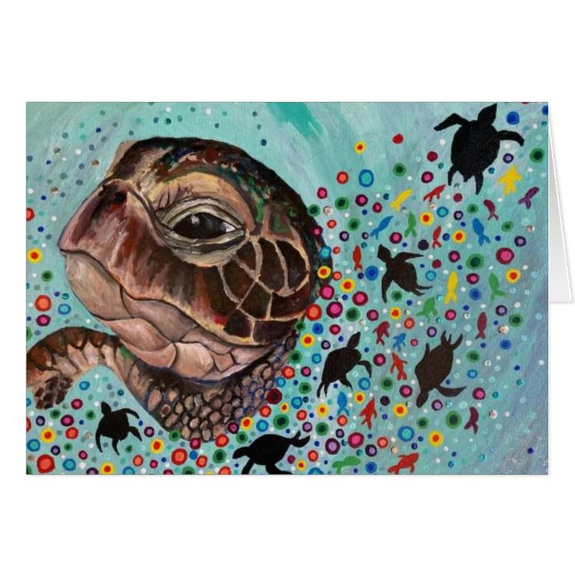 Turtle: Seer of the Seas Notecard (Front Horizontal)
