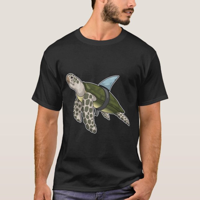 Turtle Shark fin T-Shirt (Front)