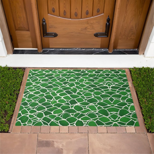 Turtle Shell Pattern Doormat (Outdoor)