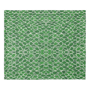 Turtle Shell Pattern Duvet Cover