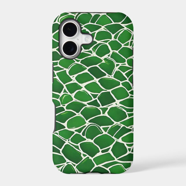 Turtle Shell Pattern Iphone Case (Back)