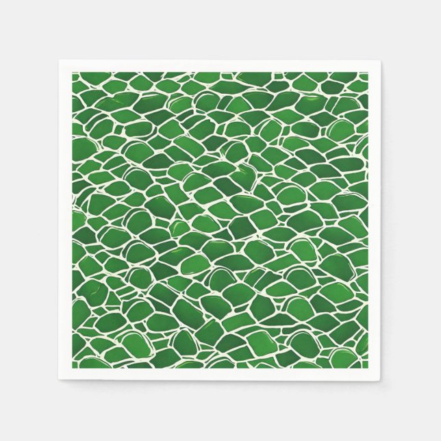 Turtle Shell Pattern Napkins (Front)