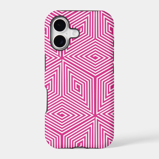 Turtle shell [pink] - Japanese Tradition Pattern Iphone Case (Back)