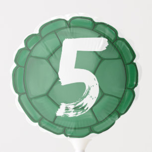 Turtle Shell Sea Theme Birthday Party Balloon