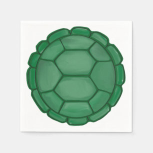 Turtle Shell Sea Theme Birthday Party Napkins