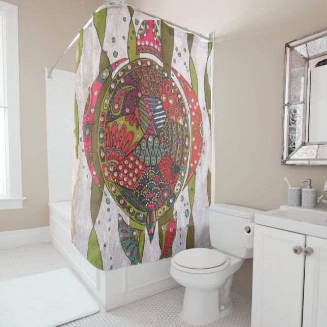 turtle shower curtain (In Situ)