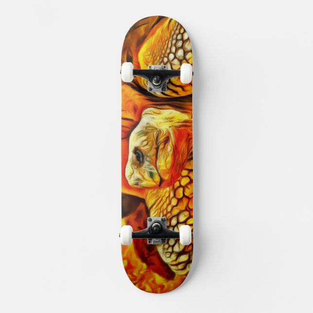 Turtle Skateboard Deck (Front)