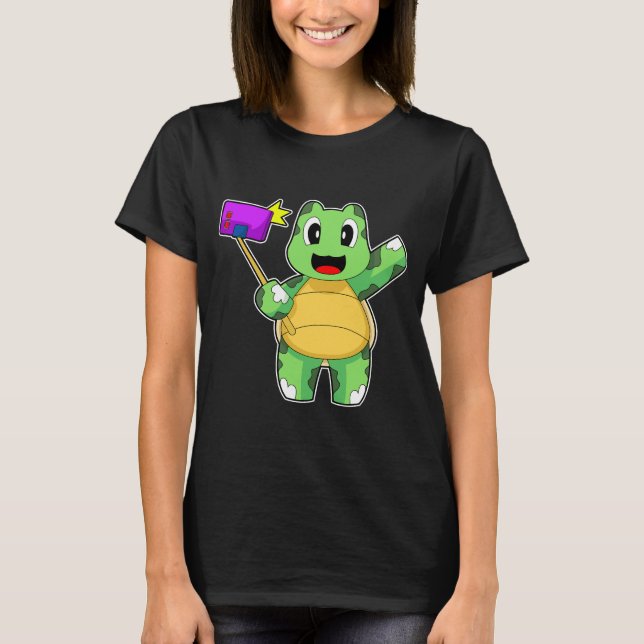 Turtle Smartphone T-Shirt (Front)
