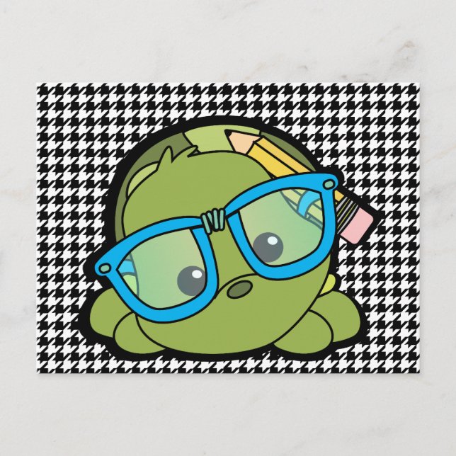 Turtle Smarty Postcard (Front)