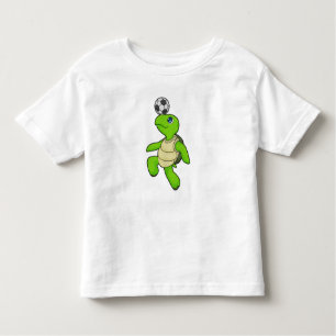 Turtle Soccer player Soccer Toddler T-shirt