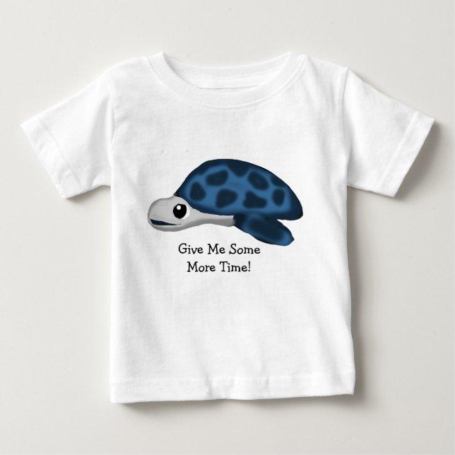 Turtle Some More Time Baby T-Shirt (Front)