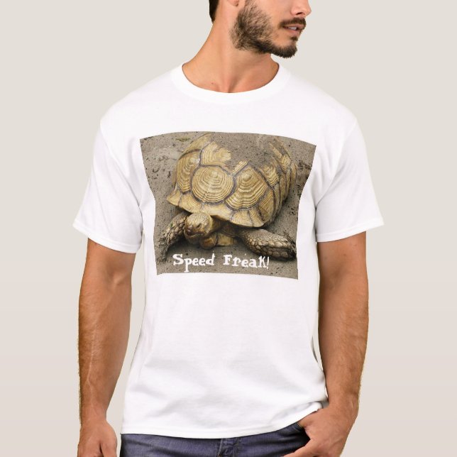 Turtle, Speed Freak! T-Shirt (Front)