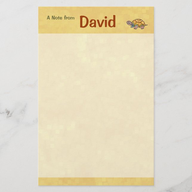 Turtle Stationery (Front)