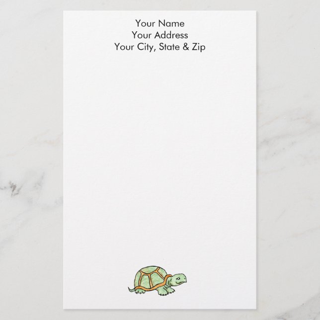 Turtle Stationery (Front)
