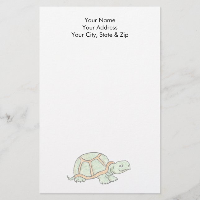 Turtle Stationery (Front)