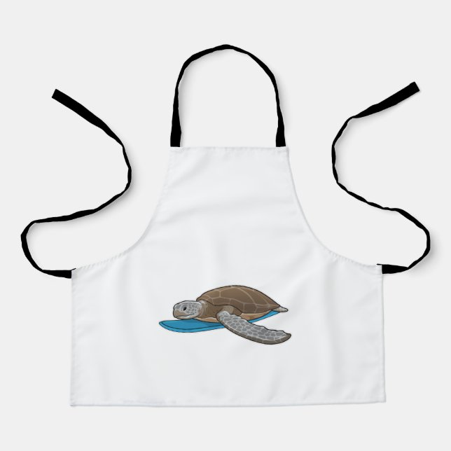 Turtle Surfer Surfboard Apron (Front)