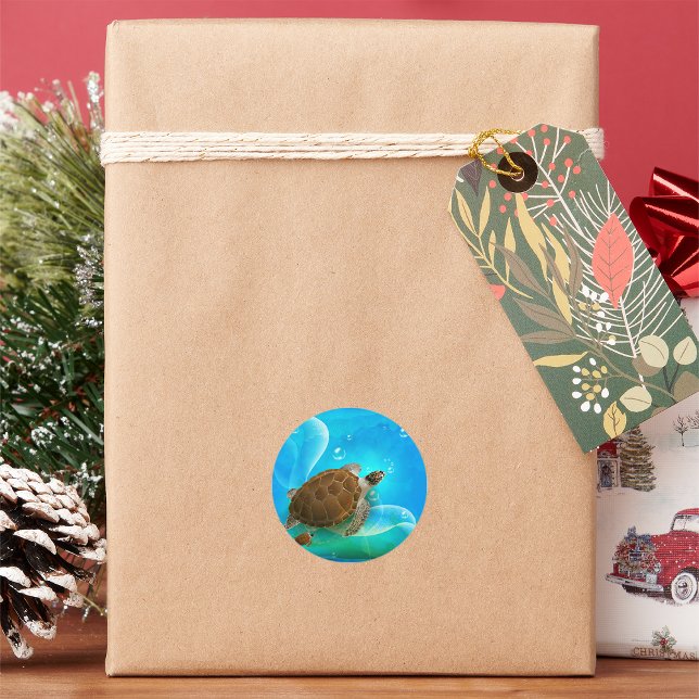 Turtle Swimming Stickers (Creator Uploaded)