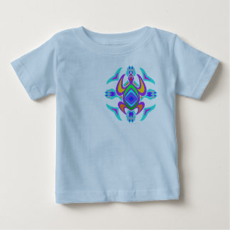 Turtle Symmetry Pattern 2-Sided Infant T-Shirt