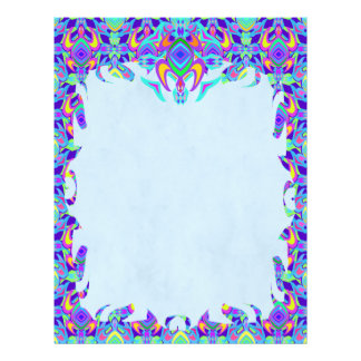 Turtle Symmetry Pattern Flame Letterhead