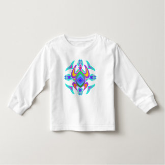 Turtle Symmetry Pattern Toddler Longsleeve Toddler T-shirt