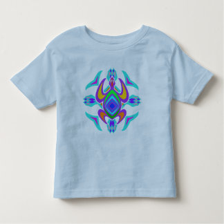 Turtle Symmetry Pattern Toddler Shirts