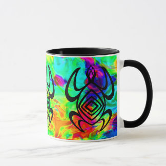 Turtle Symmetry Tiedye Mugs