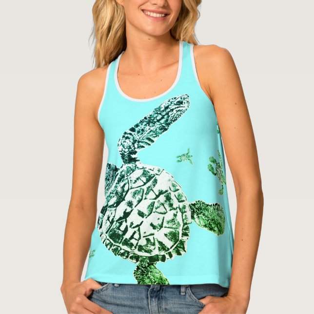 Turtle  tank top (Front)