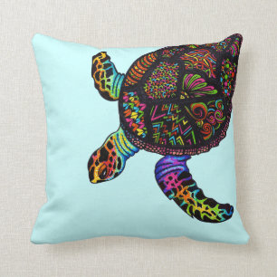 Turtle Throw Pillow