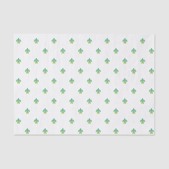 Turtle Tissue - Green Paper (Front)