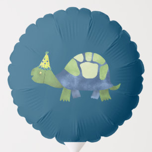 Turtle Tortoise Birthday Party Balloon