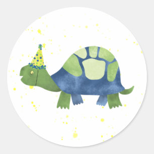 Turtle Tortoise Sticker and Envelope Seal